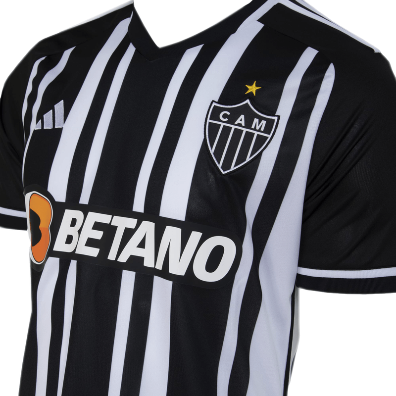 Camisa Galo I Home 2023/24 Torcedor  Masculino - Preto