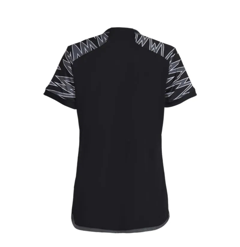 Camisa Galo III 24/25 Torcedor  Feminina - Cinza e Preto