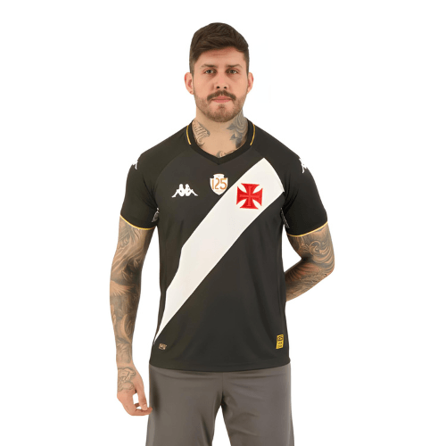 Camisa Kappa Vasco 2023/24 I 125 anos - Minha loja