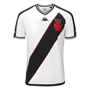 Camisa Kappa Vasco 2024/25 II Medel Nº 17 - Minha loja