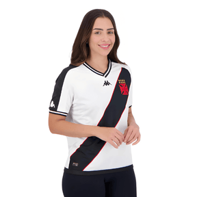 Camisa Kappa Feminina Vasco 2024/25 II - Minha loja