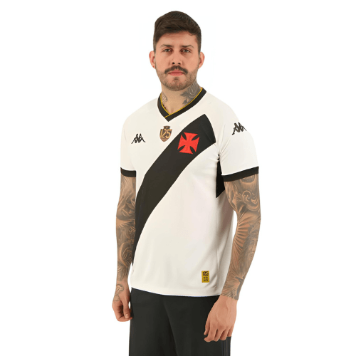 Camisa Kappa Vasco 2023/24 II 125 anos - Minha loja