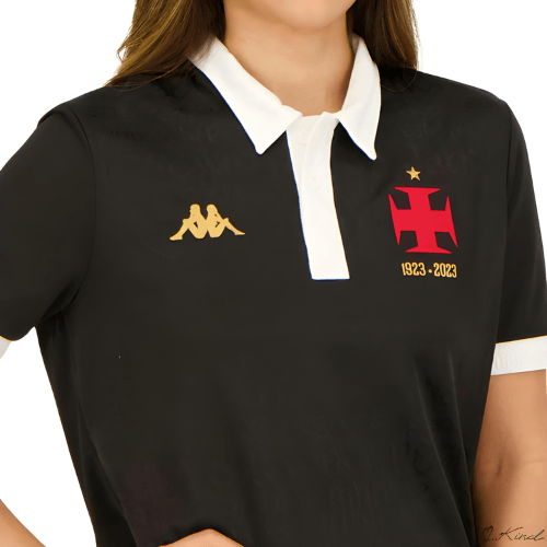 Camisa Kappa Feminina Vasco 2023/24 III - Minha loja