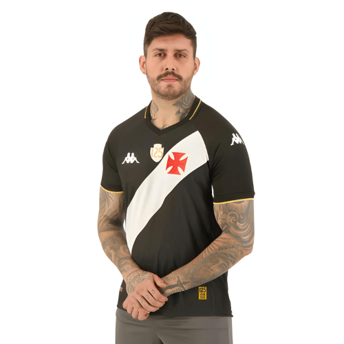 Camisa Kappa Vasco 2023/24 I 125 anos - Minha loja