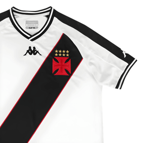 Camisa Kappa Vasco 2024/25 II Medel Nº 17 - Minha loja