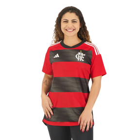 Camisa Feminina Flamengo 2023/24 - Uniforme Casa - LOJA OFICIAL