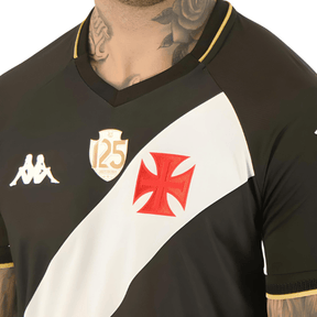 Camisa Kappa Vasco 2023/24 I 125 anos - Minha loja