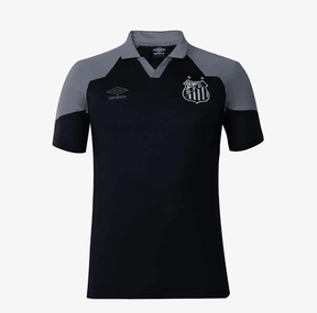 Polo Masculina Umbro Santos Viagem 23/24 ( PTO/CNZ )