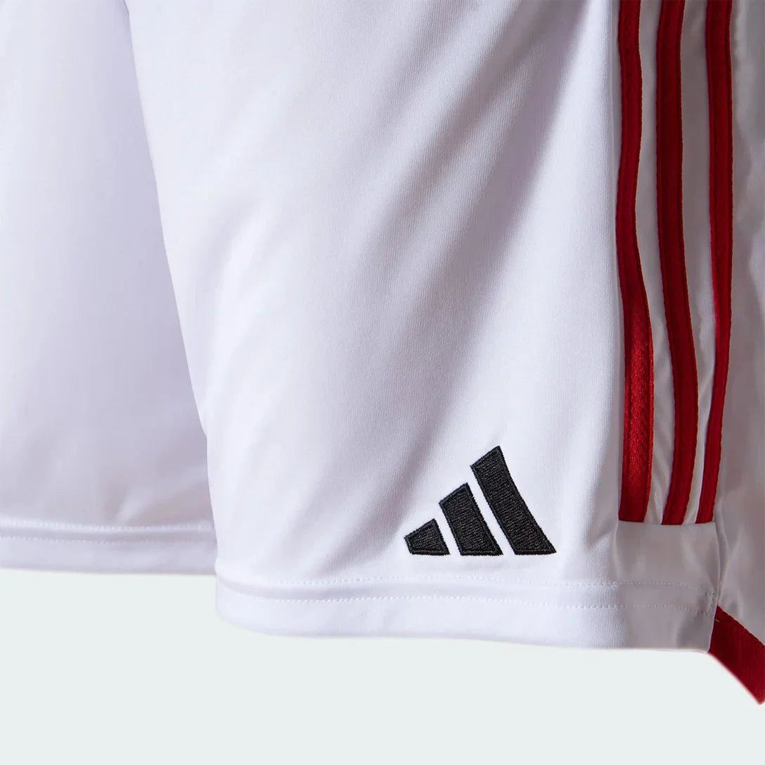 Shorts de Jogo Flamengo 2024/25 - Branco - LOJA OFICIAL