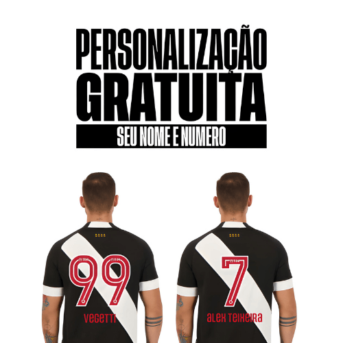 Camisa Kappa Vasco 2024/25 I - Minha loja