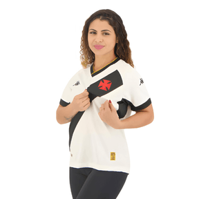 Camisa Kappa Feminina Vasco 2023/24 II - Minha loja