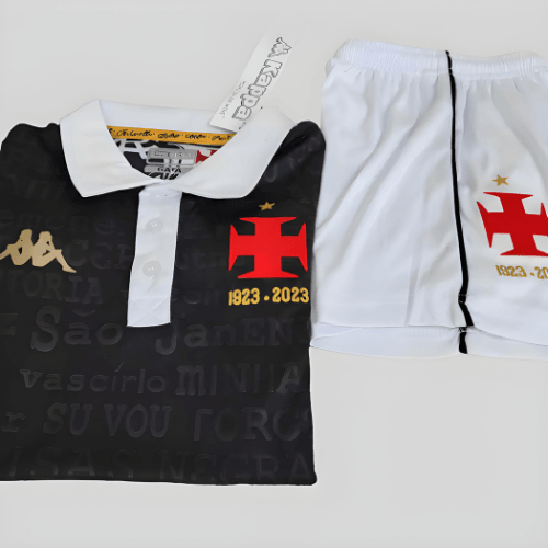 Kit Infantil Kappa Vasco 2023/24 III - Minha loja