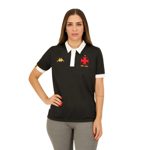 Camisa Kappa Feminina Vasco 2023/24 III - Minha loja