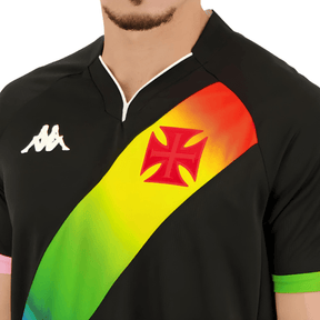 Camisa Kappa Vasco 2023/24 I LGBTQIAPN+ - Minha loja