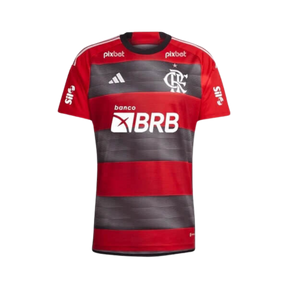 Camisa Flamengo 2023/24 Patrocínios - Uniforme Casa - LOJA OFICIAL