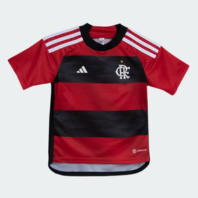 Conjunto Infantil Flamengo 2023/24 - Uniforme Casa - LOJA OFICIAL