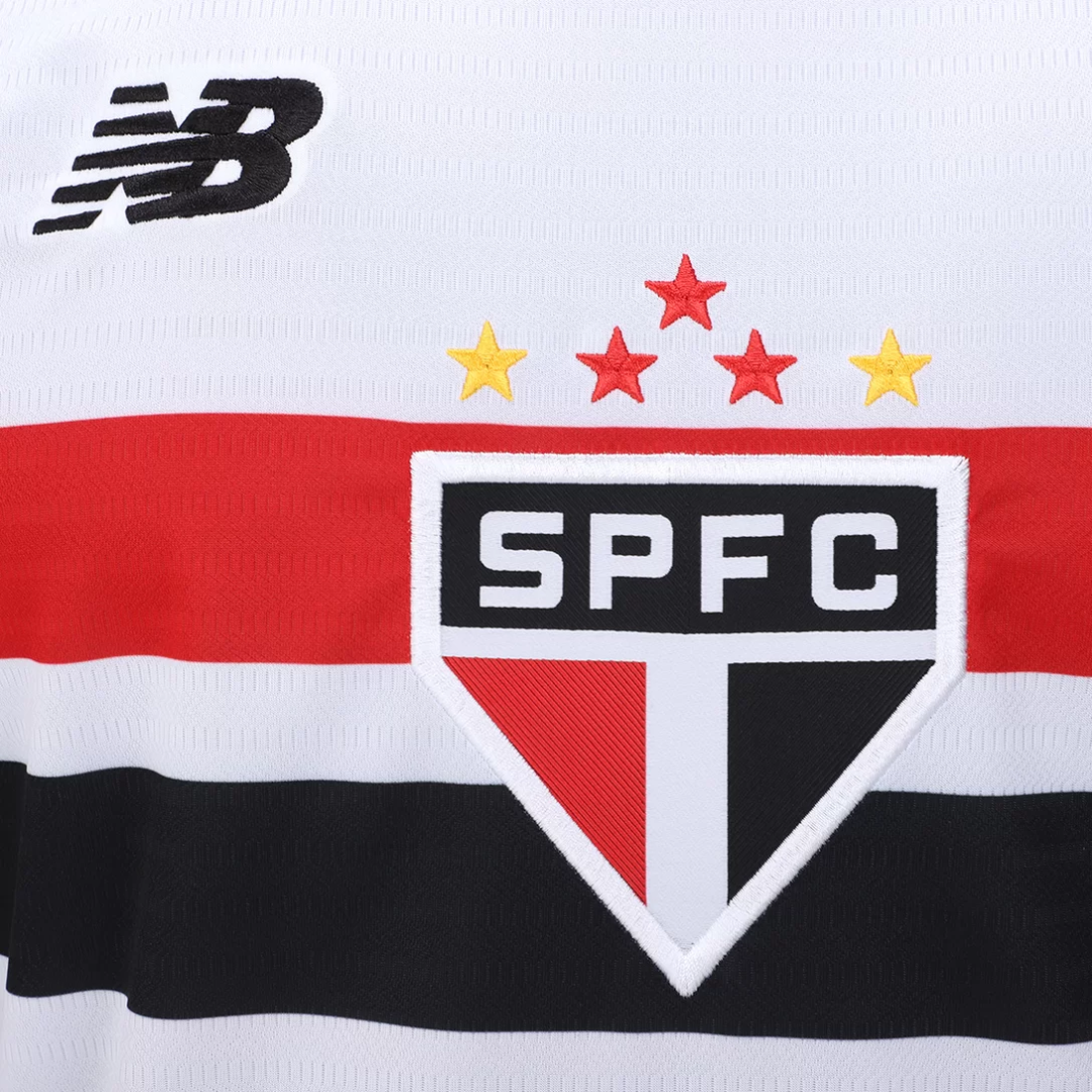 Camisa São Paulo New Balance 24/25 Home L. Gustavo - Minha loja