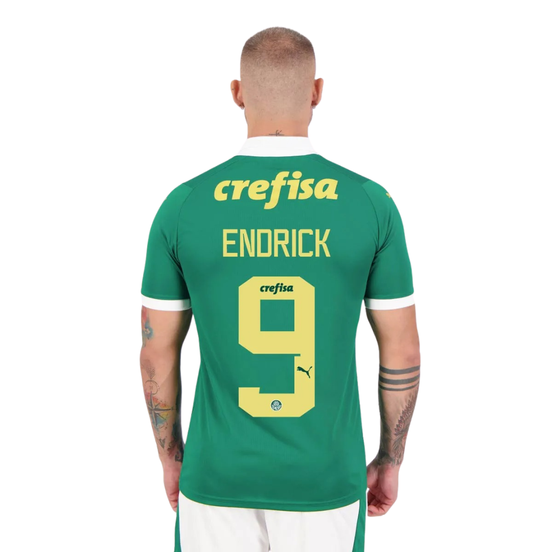 Camisa Palmeiras Puma 24/25 Endrick - Uniforme Casa