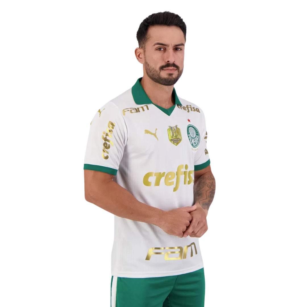 Camisa Palmeiras Puma Todos Patrocinadores 24/25 - Uniforme Fora