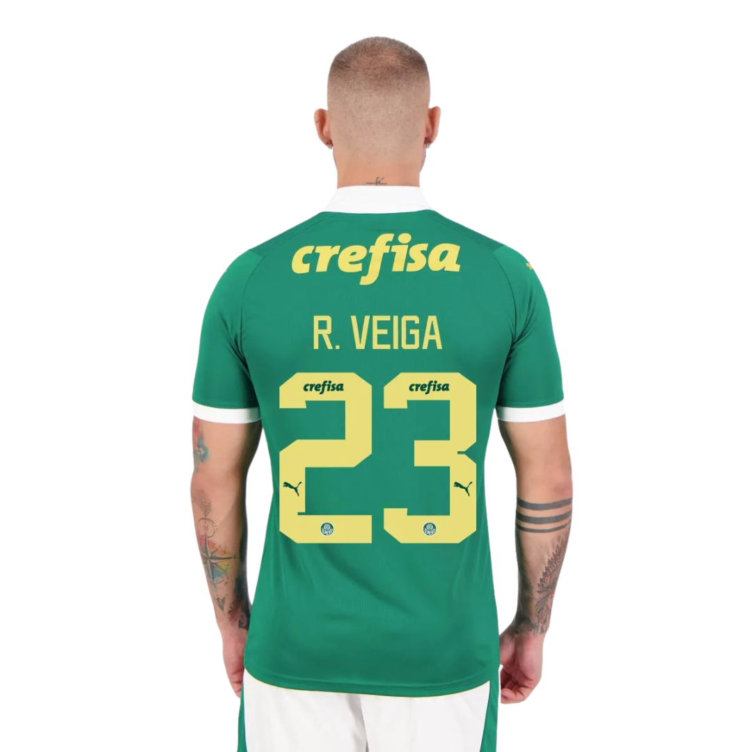 Camisa Palmeiras Puma 24/25 R. Veiga - Uniforme Casa