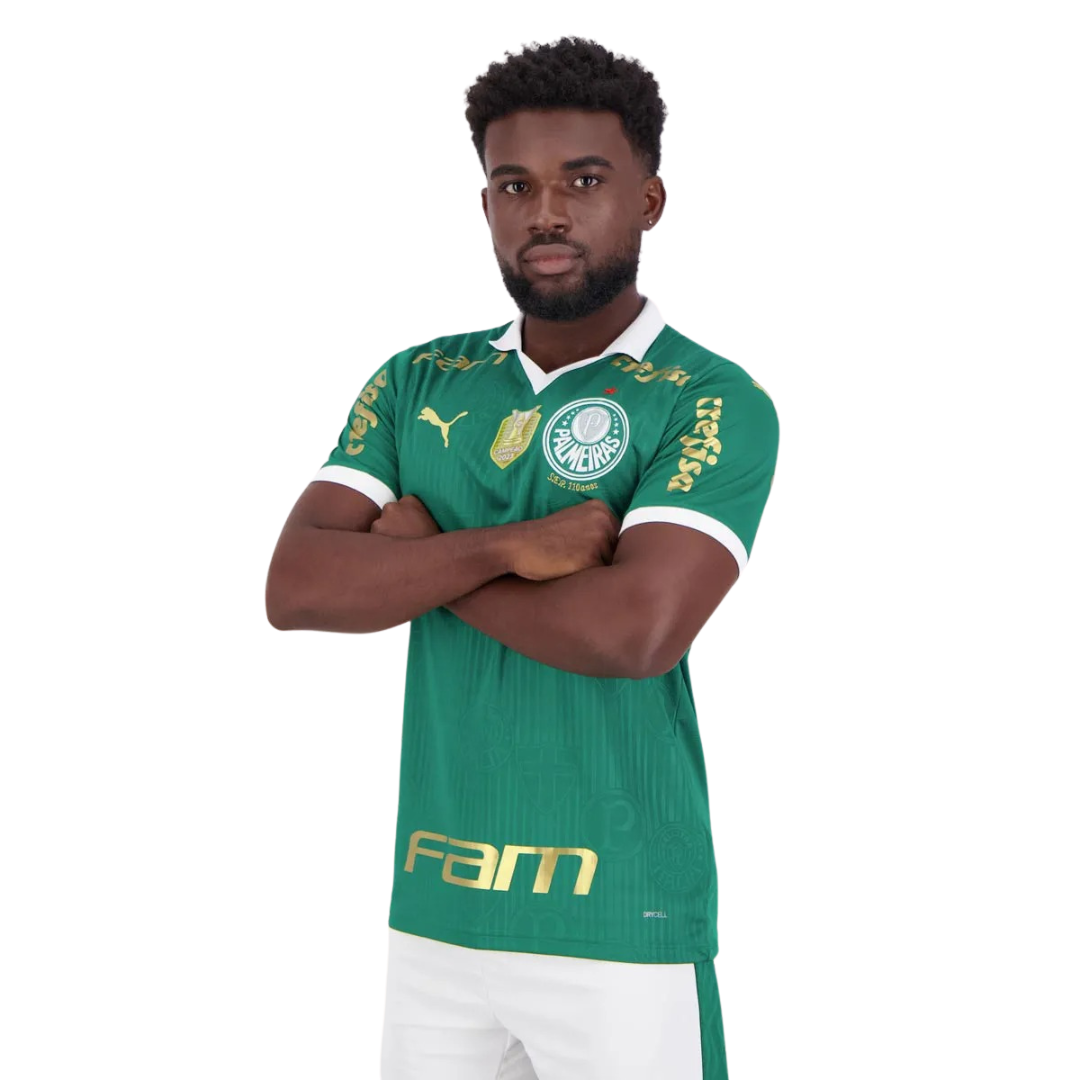 Camisa Palmeiras Puma Todos Patrocinadores 24/25 - Uniforme Casa