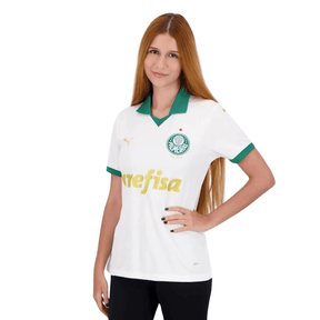 Camisa Feminina Palmeiras Puma 24/25 - Uniforme Fora