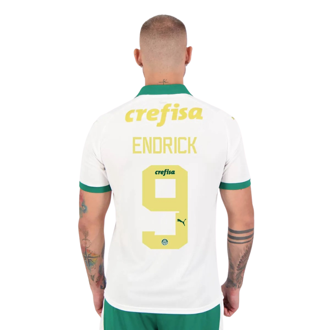 Camisa Palmeiras Puma 24/25 Endrick - Uniforme Fora