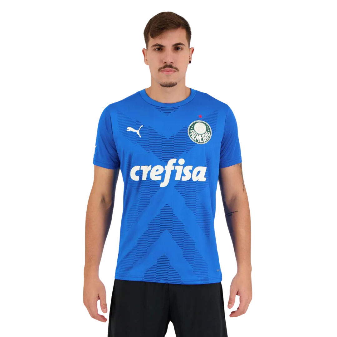 Camisa Palmeiras Puma Goleiro 23/24 Weverton - Uniforme Casa