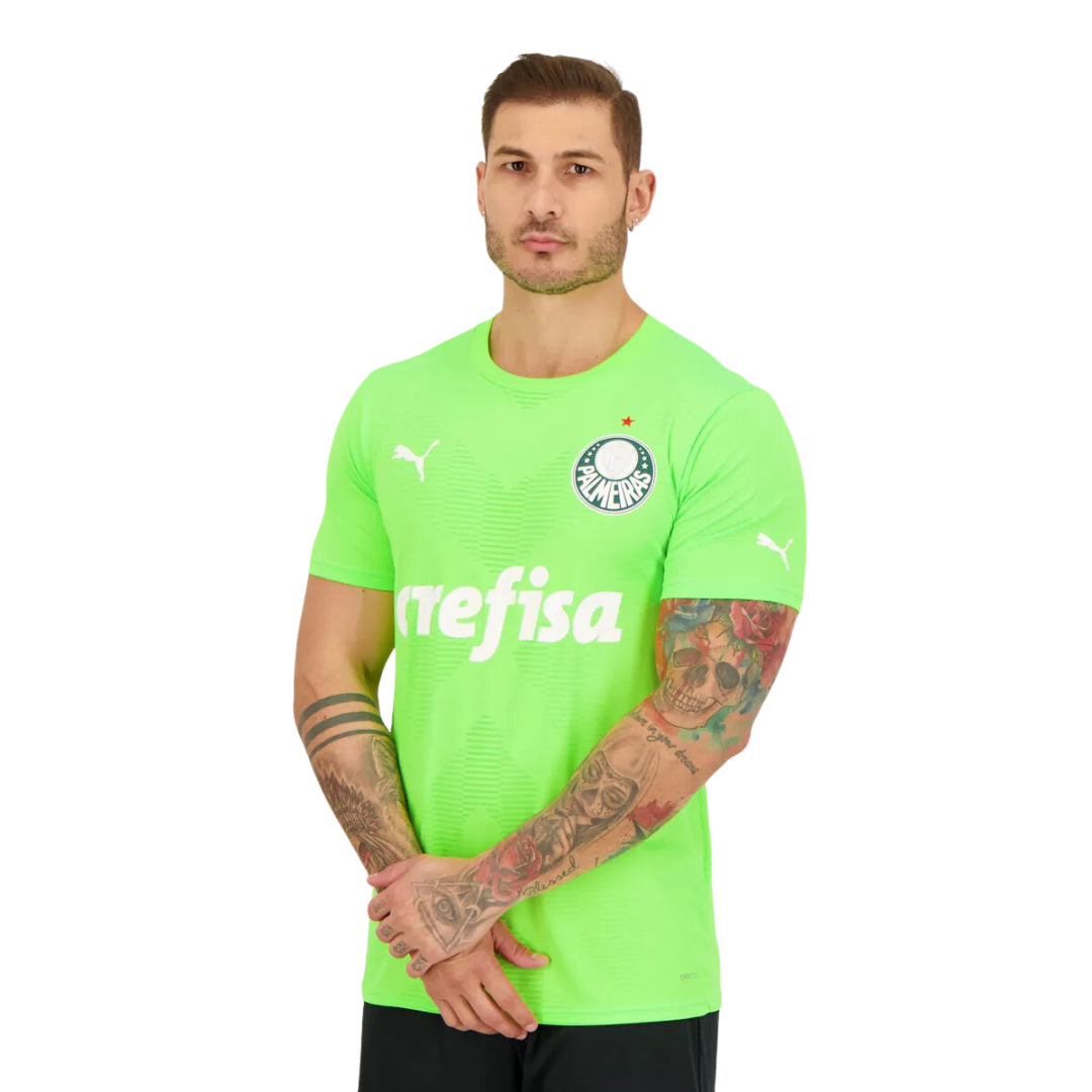 Camisa Palmeiras Puma Goleiro 23/24 - Uniforme Fora