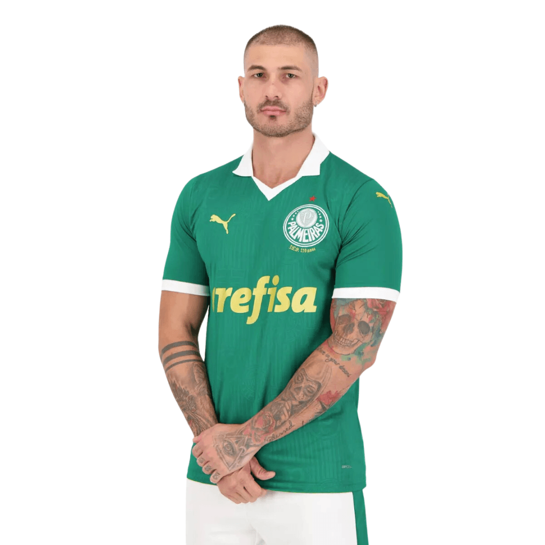 Camisa Palmeiras Puma 24/25 Uniforme Casa