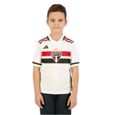 Conjunto Infantil São Paulo Adidas 23/24 Home - Minha loja