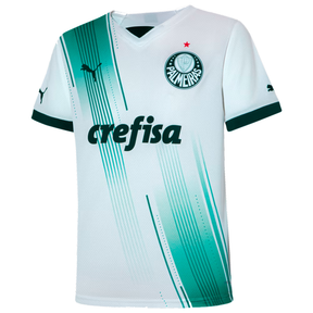 Conjunto Infantil Palmeiras Puma 23/24 Uniforme Fora