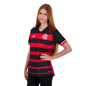 Camisa Flamengo Feminina 2024/25 - Uniforme Casa - LOJA OFICIAL