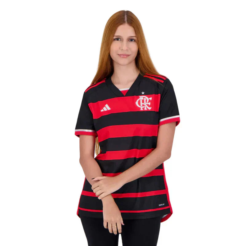 Camisa Flamengo Feminina 2024/25 - Uniforme Casa - LOJA OFICIAL