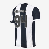 CAMISA MEMPHIS #94 CORINTHIANS III THIRD 2024/25 TORCEDOR PRETA/BRANCO