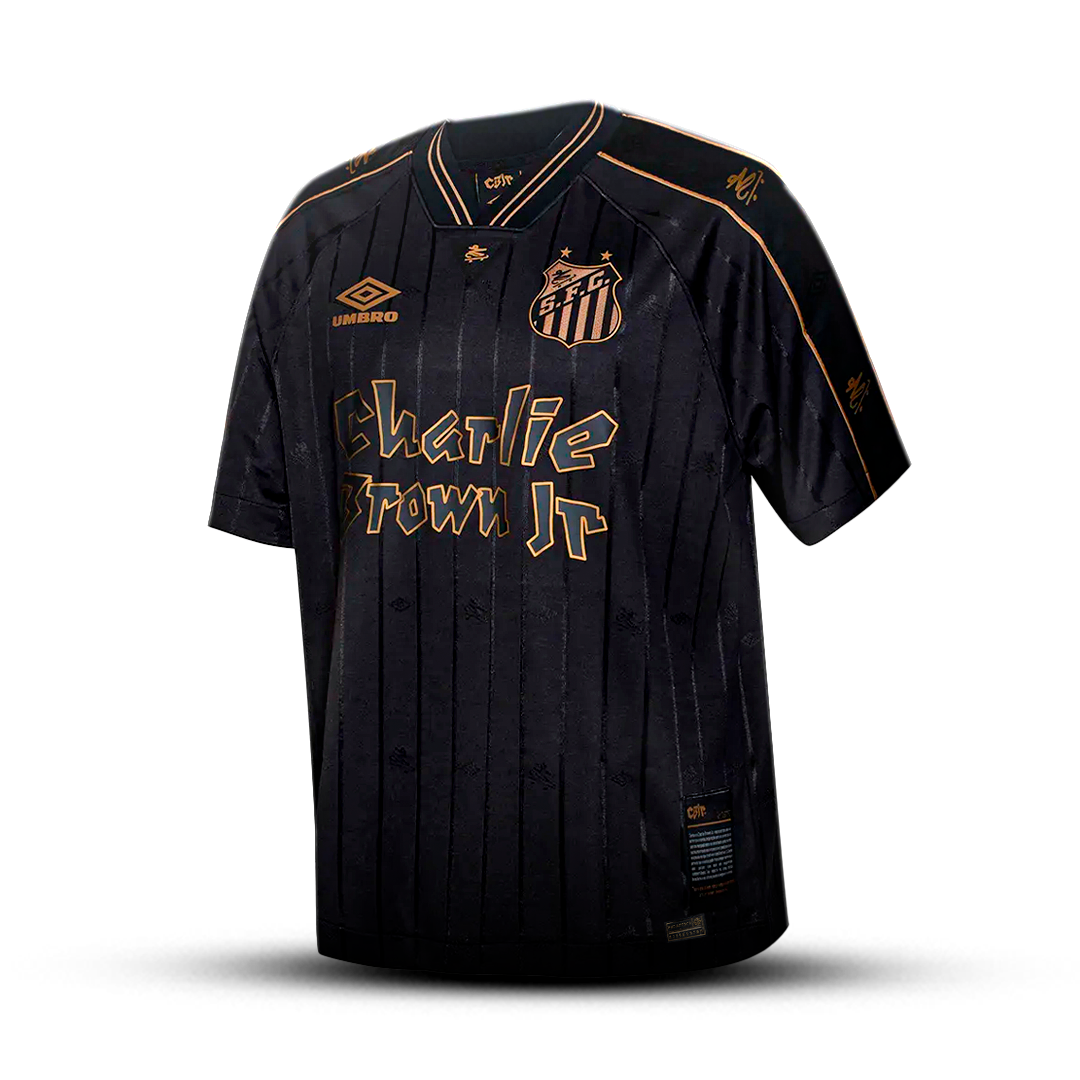 Camisa do Santos FC x Charlie Brown Jr 2024/25 Edição Limitada