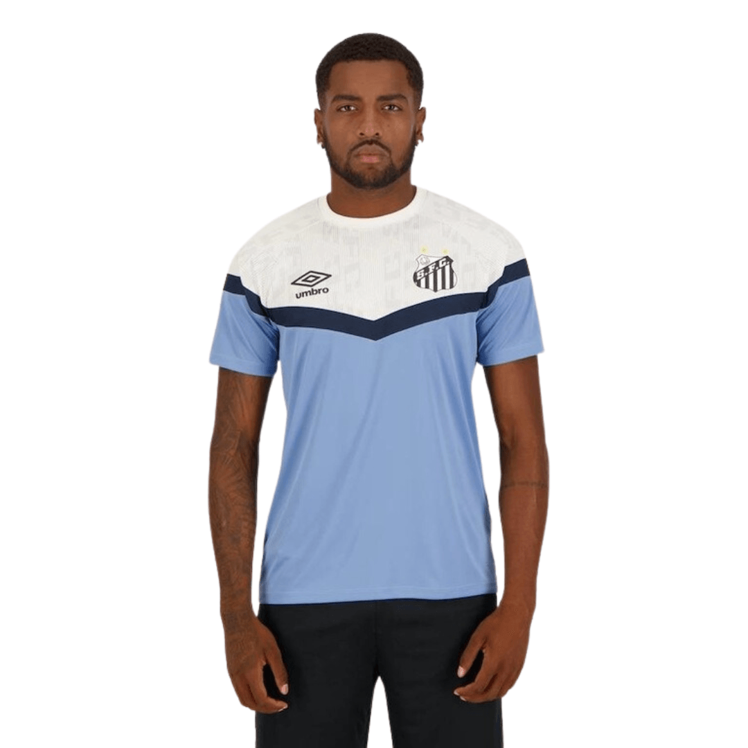 Camisa Masculina Umbro Santos 2023 Treinos