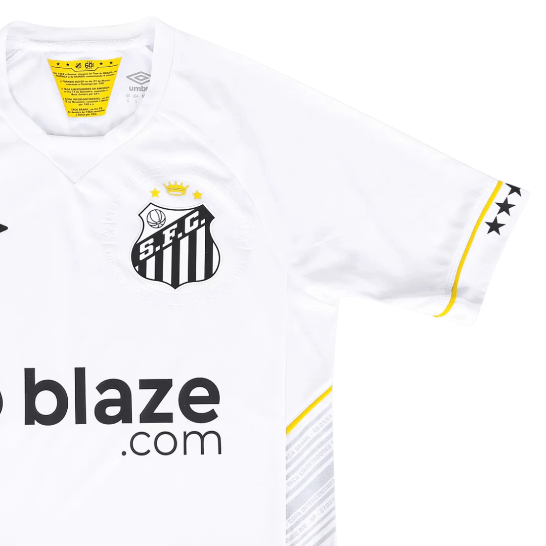 Camisa Masculina Umbro Santos | 2023 Patrocinadores