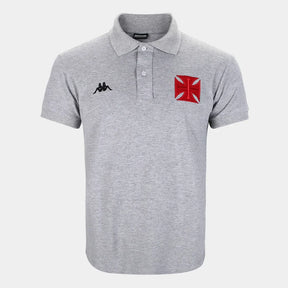 Camisa Polo Vasco Kappa Supporter Masculina - Mescla - Minha loja