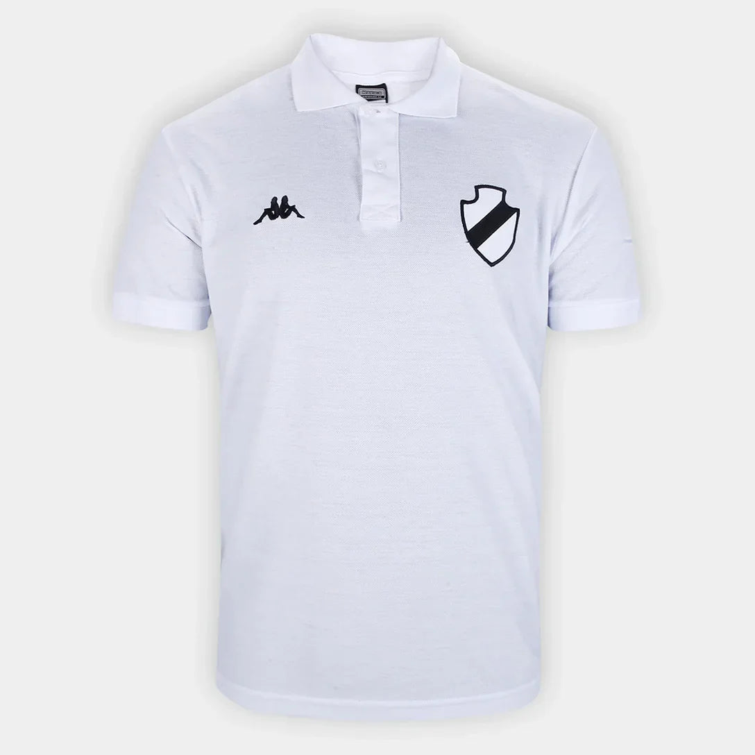 Camisa Polo Vasco Kappa Mono Masculina - Branco - Minha loja