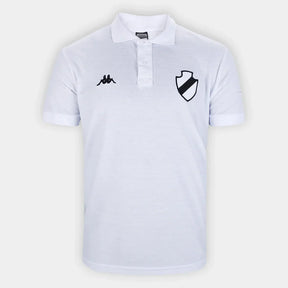 Camisa Polo Vasco Kappa Mono Masculina - Branco - Minha loja