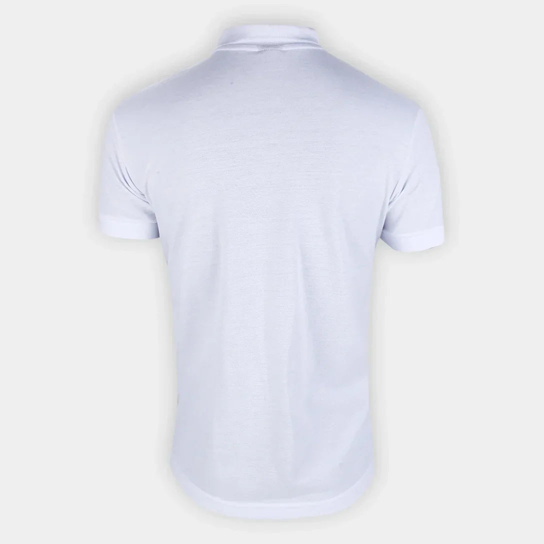 Camisa Polo Vasco Kappa Mono Masculina - Branco - Minha loja