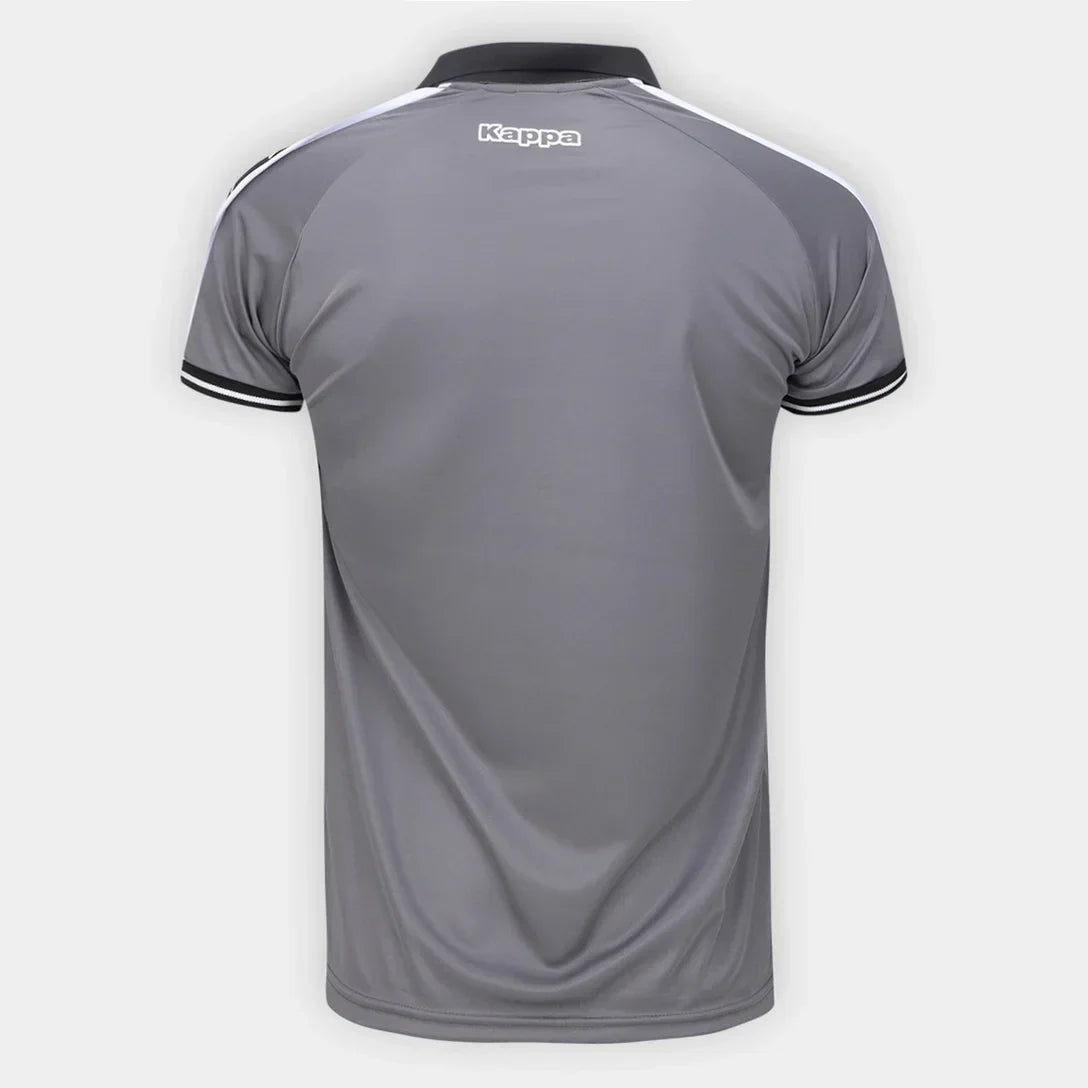 Camisa Polo Vasco Kappa Masculina - Chumbo - Minha loja