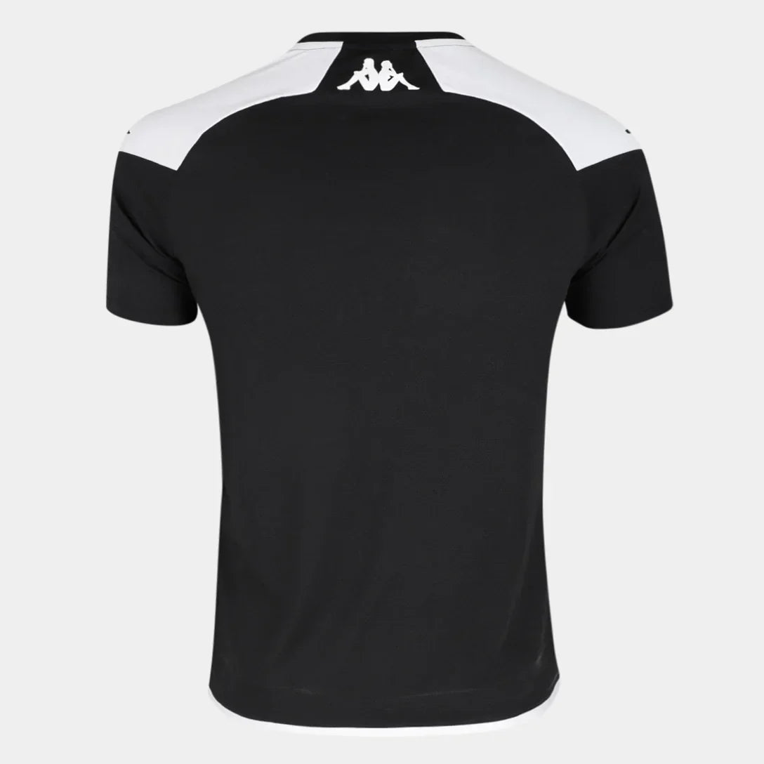 Camisa Polo Vasco 24/25 Comissão Masculina - Preto+Branco - Minha loja