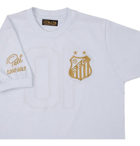 Camisa Athleta Do Santos do Rei Pelé - Branca