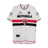 Camisa Retrô São Paulo Motorola 2000 - Uniforme Casa - Minha loja