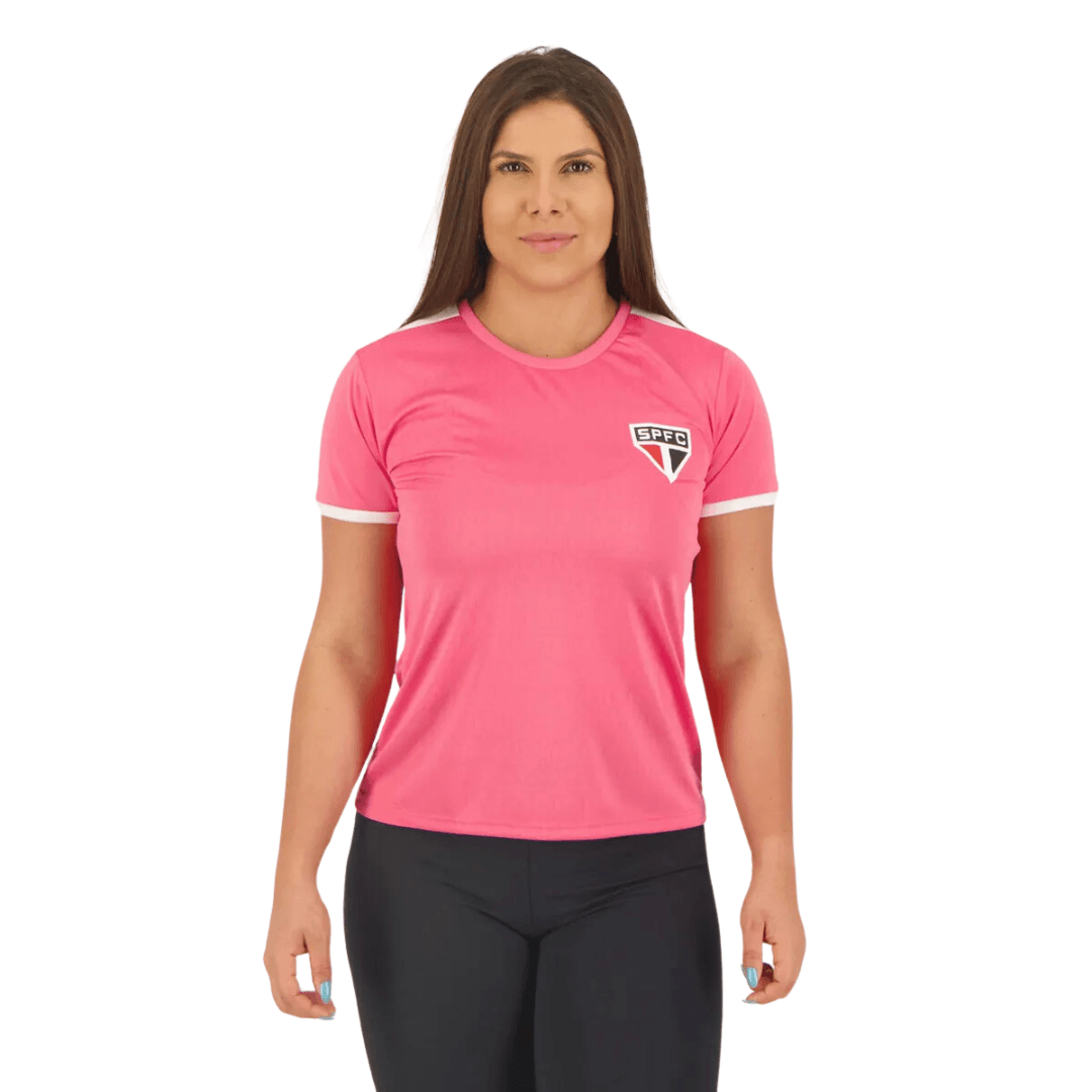 Camisa São Paulo Epoch Feminina Rosa - Minha loja