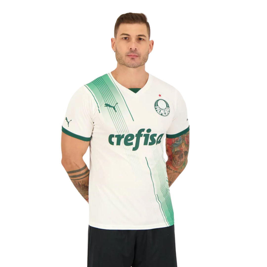 Camisa Palmeiras Puma 23/24 Endrick - Uniforme Fora