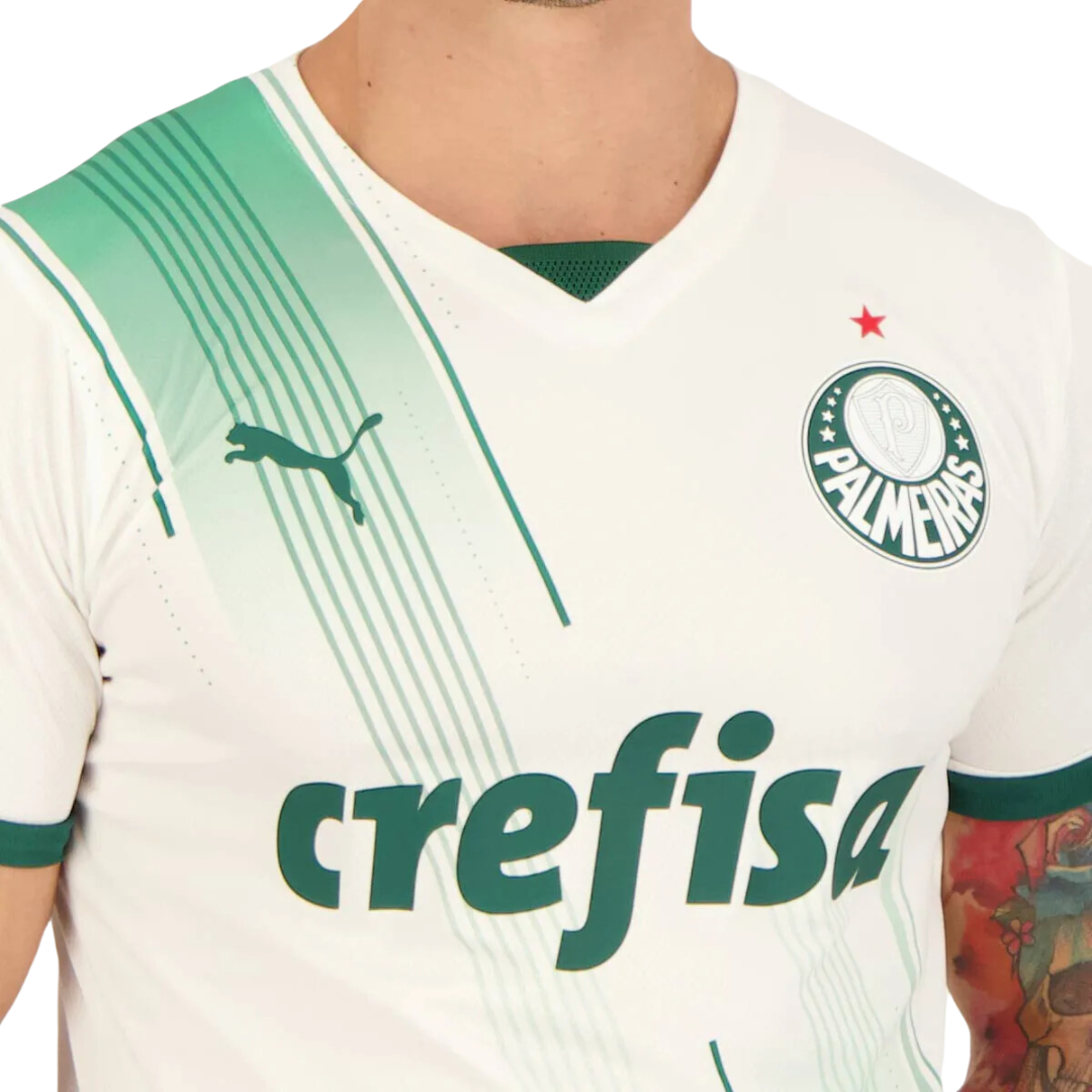 Camisa Palmeiras Puma 23/24 Endrick - Uniforme Fora