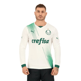 Camisa Palmeiras Puma 23/24 Manga Longa - Uniforme Fora